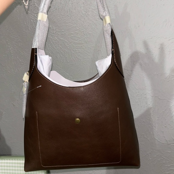 Coach Brooklyn Shoulder Bag 28 – Brass/Maple | NWT with Dust Bag - Picture 3 of 6